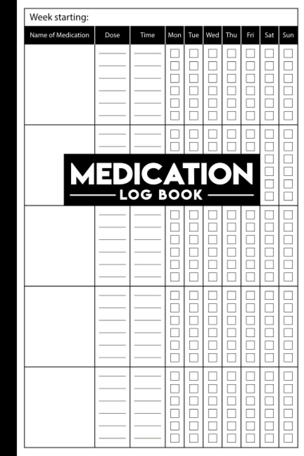 Medication Log Book: 52-Week Personalized Medication Chart Book | Medication Tracker Journal.