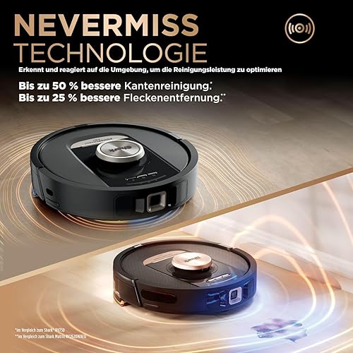 Shark PowerDetect 2-in-1 & Wischroboter — galinė pusė