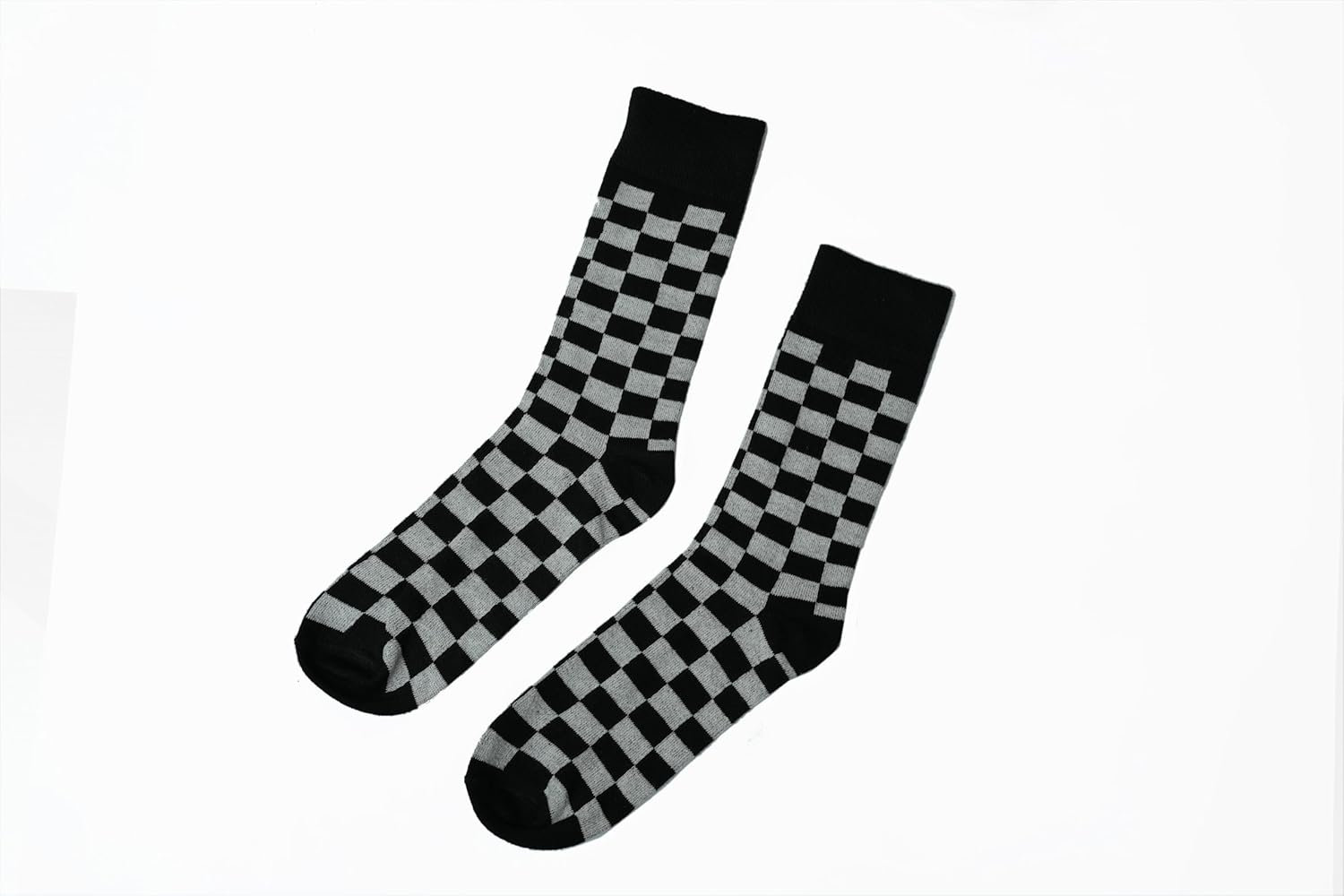 Men’s Crew Socks – One Color Block Design, 3 Pairs Pack – Soft Cotton Blend, Cushioned & Breathable for Daily Comfort, US Size 6–12 - Image 2