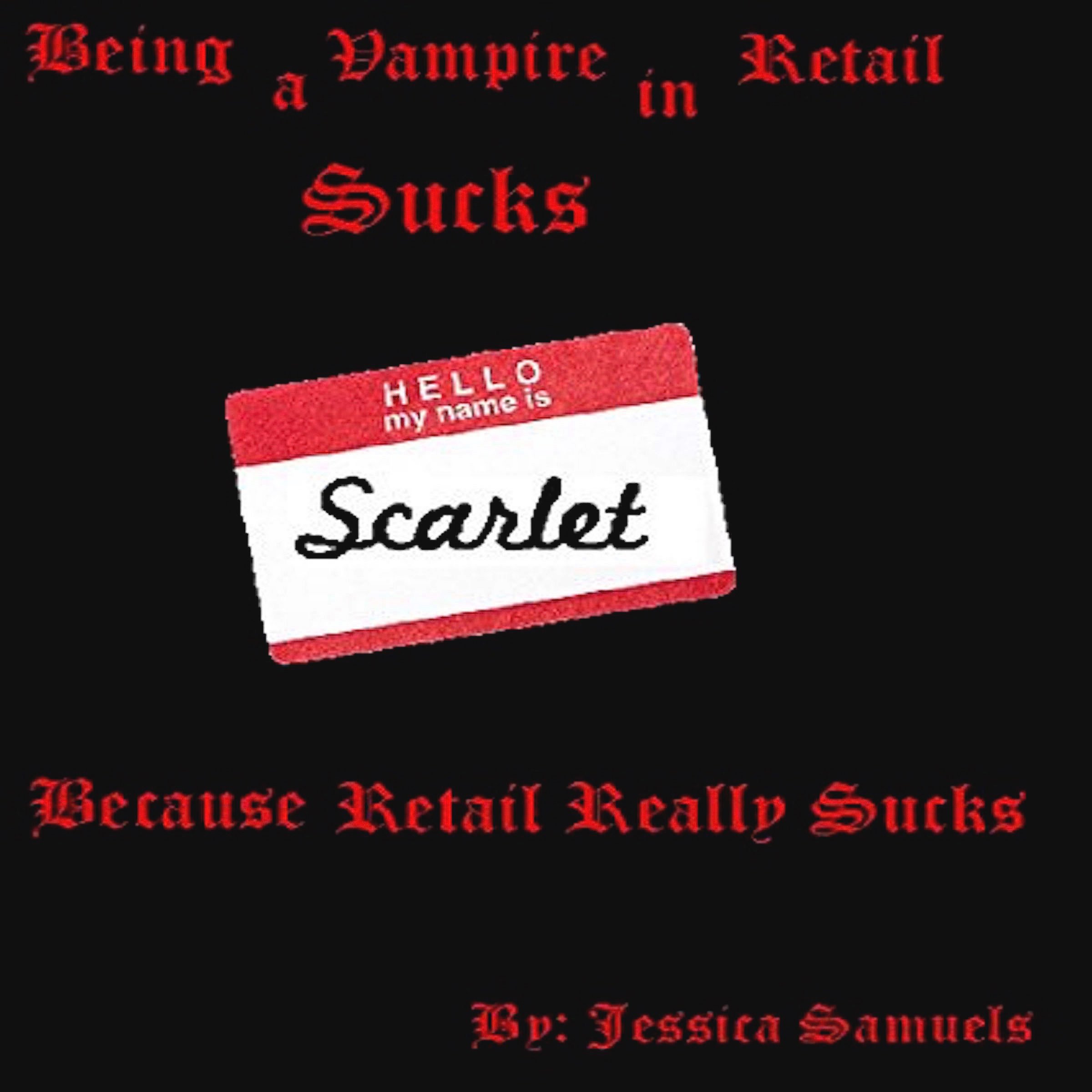Cover art for Being a Vampire in Retail Sucks