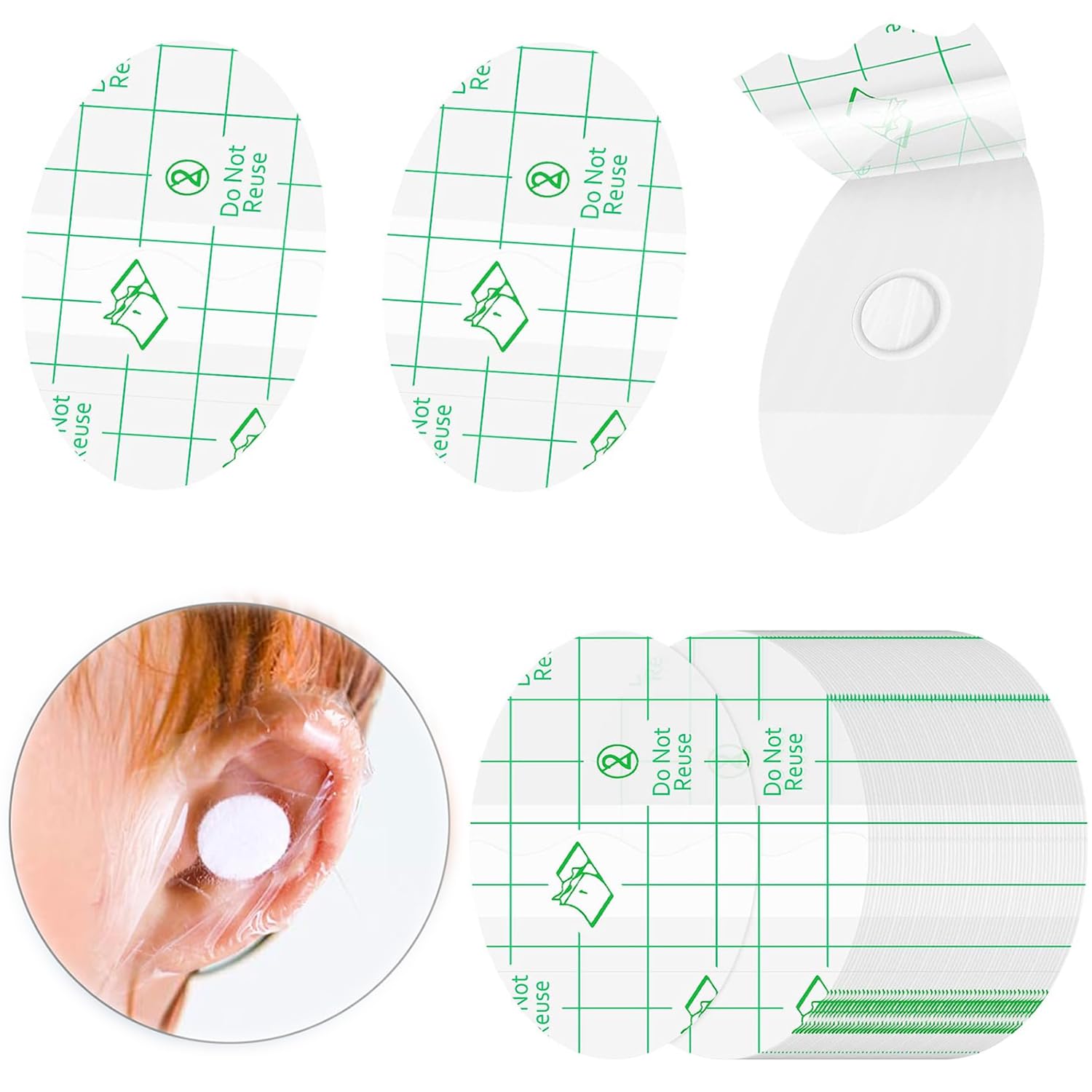 Disposable Ear Stickers with Cotton