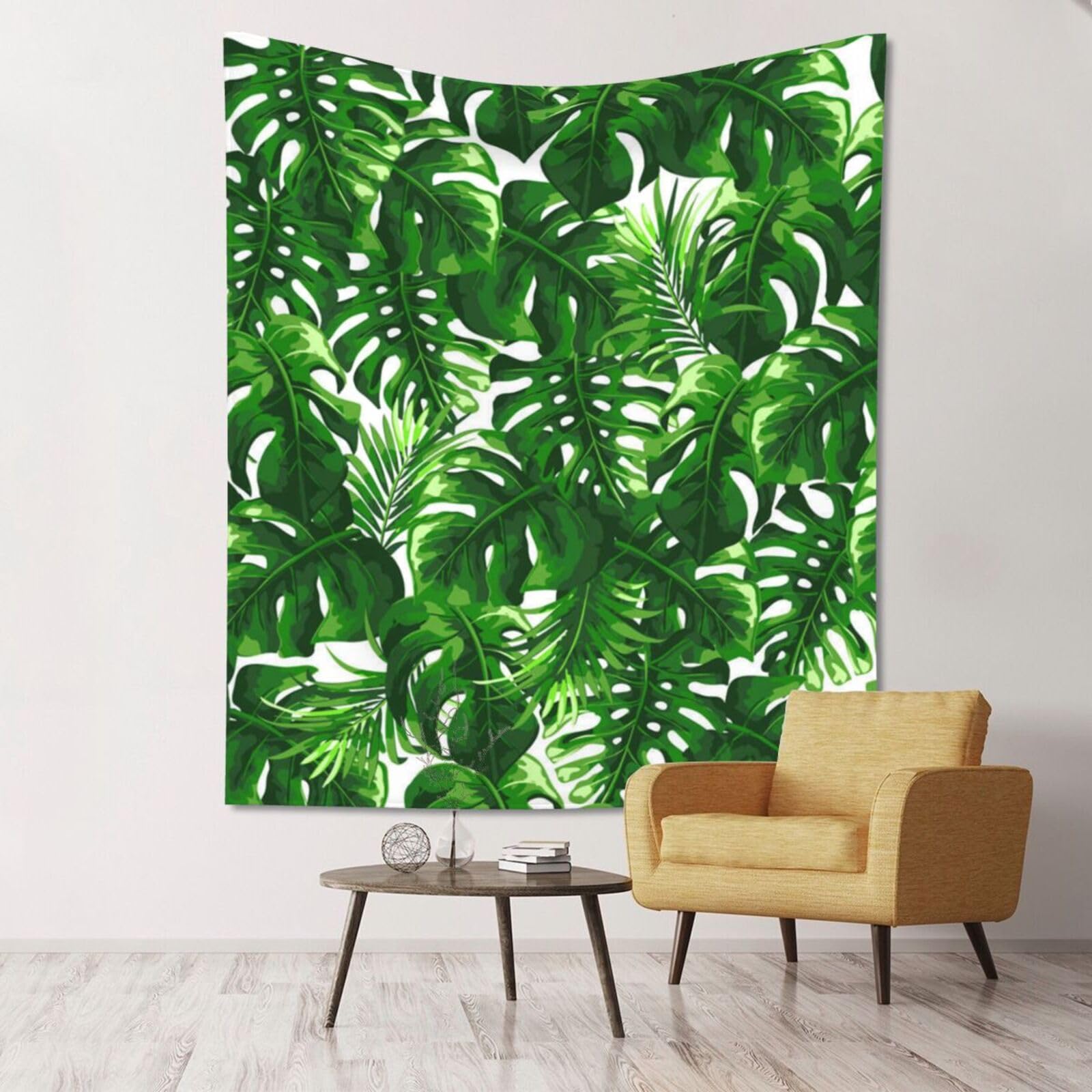 WKSGDSG Large Wall Hanging, Machine Washable Tapestry For Dorm Room, Palm, Lightweight Polyester Wall Art For Bedroom Living Room, 152x130cm