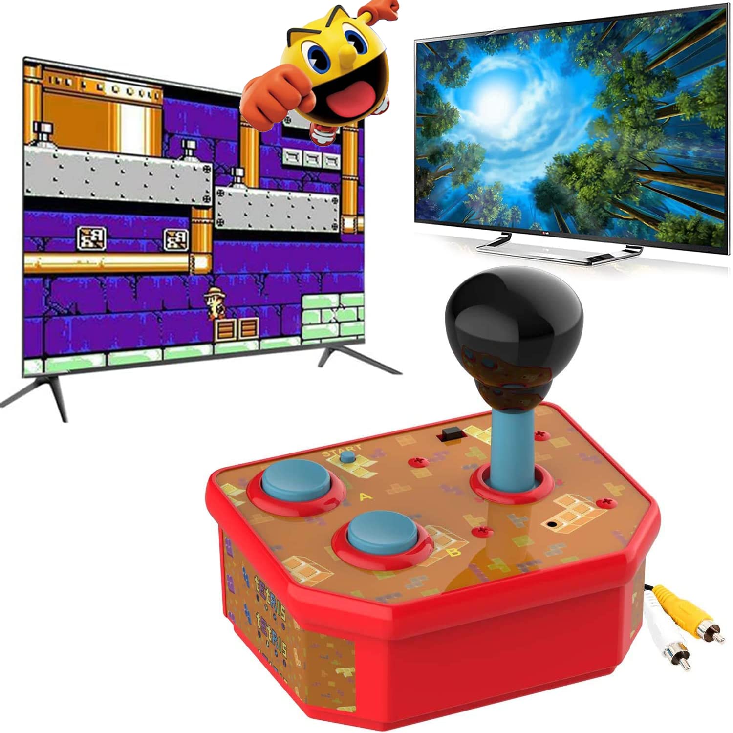 Buy Retro Handheld Games Console ,Classic Mini Arcade Joystick Plug and