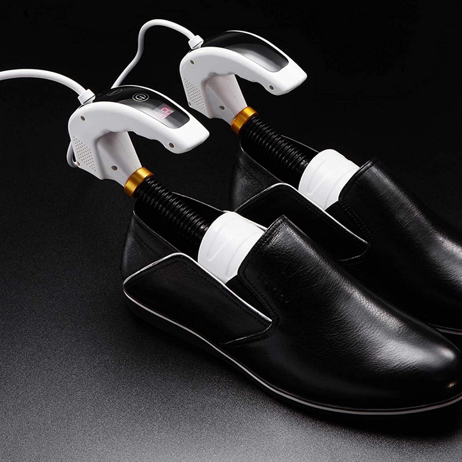 Shoe Dryer Portable Shoe Dryer Deodorant for Shoe Cabinets Shoe Warmers (White EU)