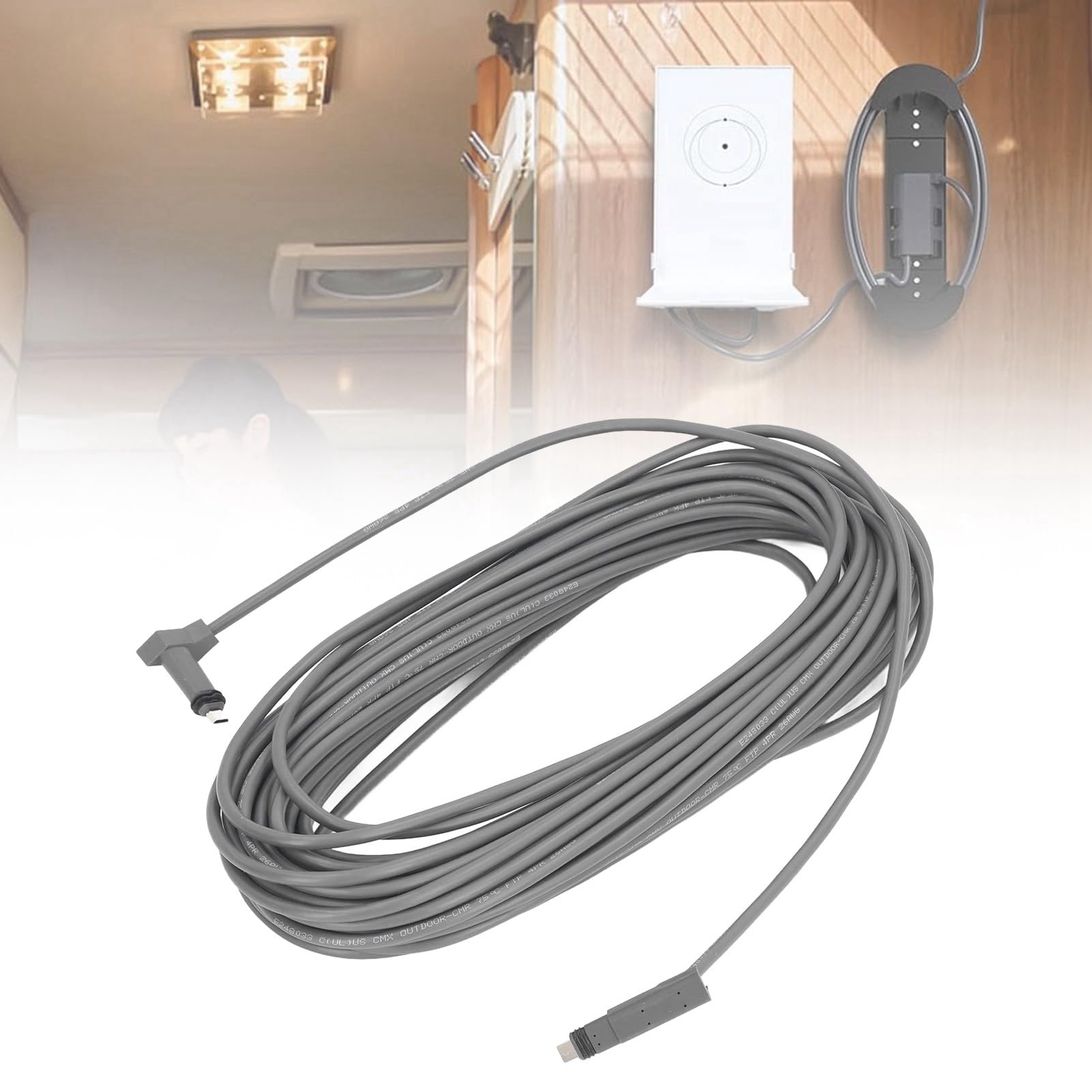Qcwwy Antenas de Red para Piezas de Electrodomésticos de Internet por Satélite de Enrutador Gen 2 Accionado (#4)