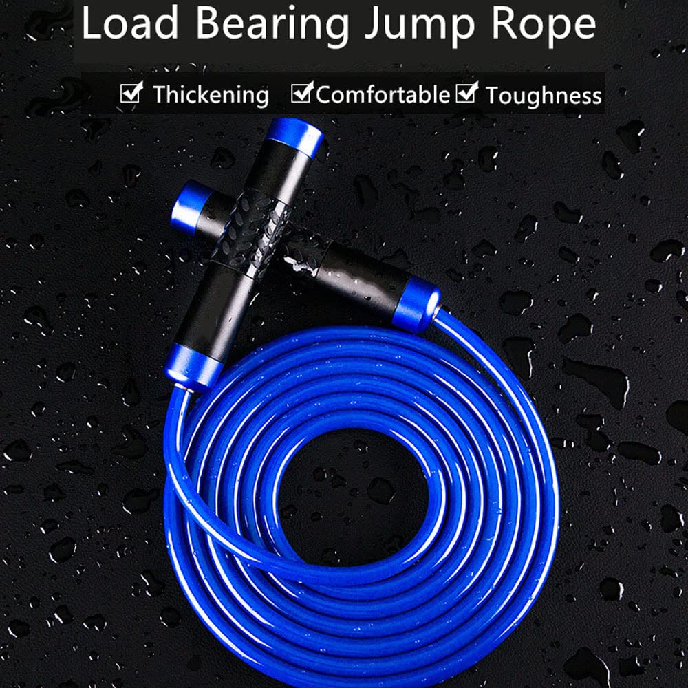 Corde à Sauter De Corde à Sauter Pondérée par Roulement Réglable pour des Entraînements De Boxe De Formation Sautant L'équipement d'exercice