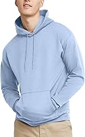 Vista 103 de Hanes EcoSmart Hoodie, Midweight Fleece, Pullover Hooded Sweatshirt for Men Negro