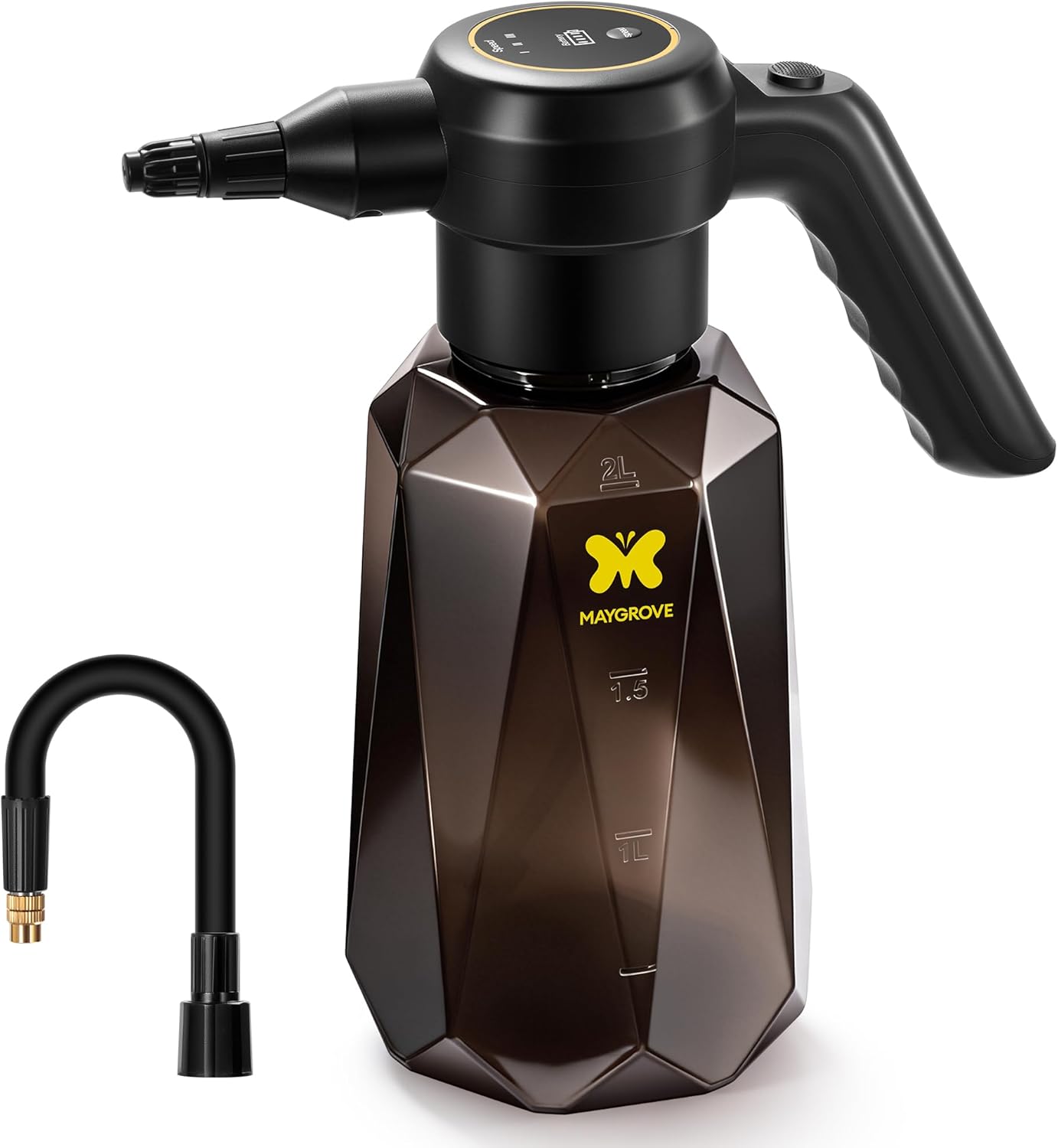 MAYGROVE 70oz Battery Powered Sprayer, 2L Electric Sprayer