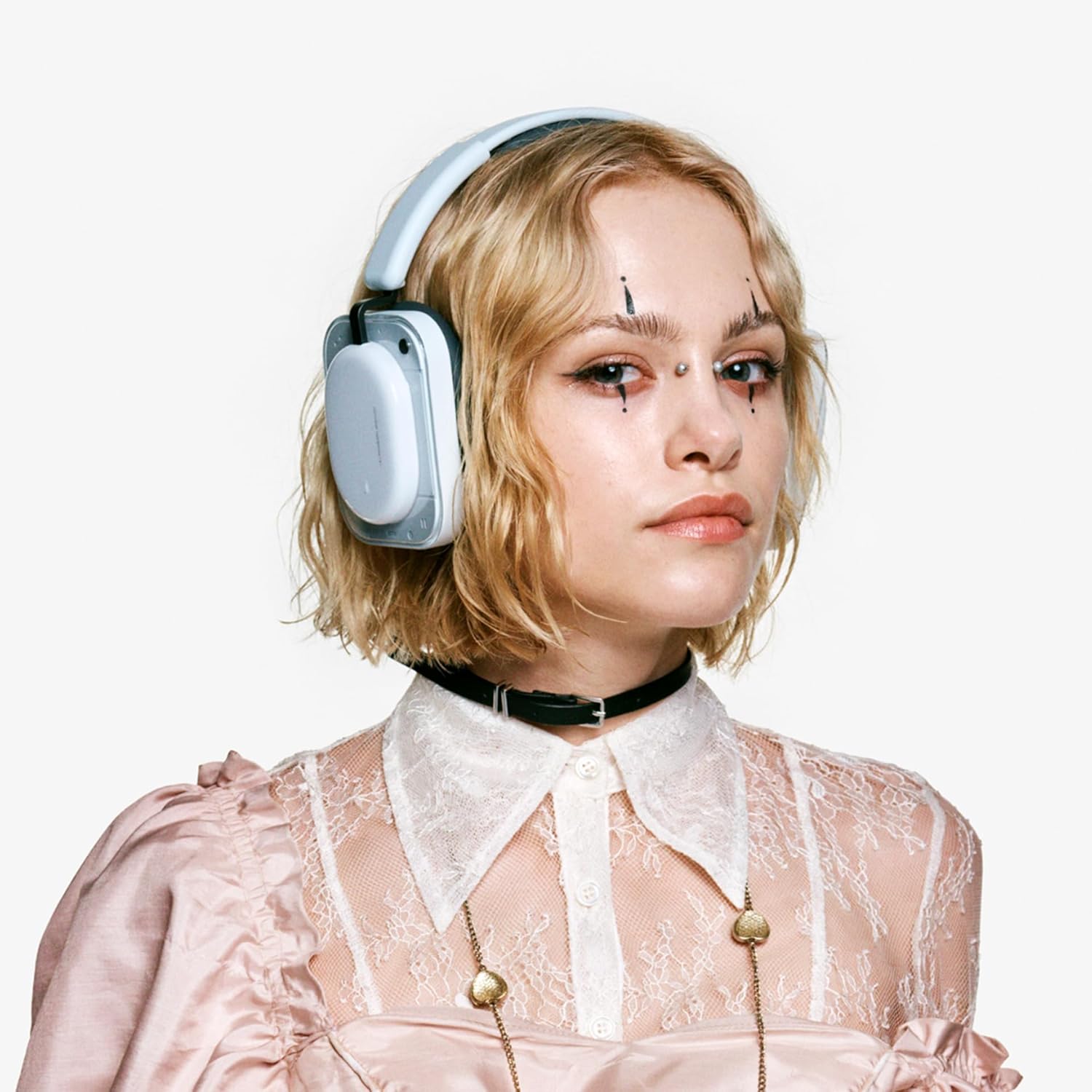 Nothing Headphone (a) 2026 New, Adaptive Active Noise Cancelling Headphones, Wireless Over Ear Bluetooth 5.4 ANC Headset with LDAC Hi-Res, 5 HD Mics Ultra Bass via APP, 135 Hours Playtime, White