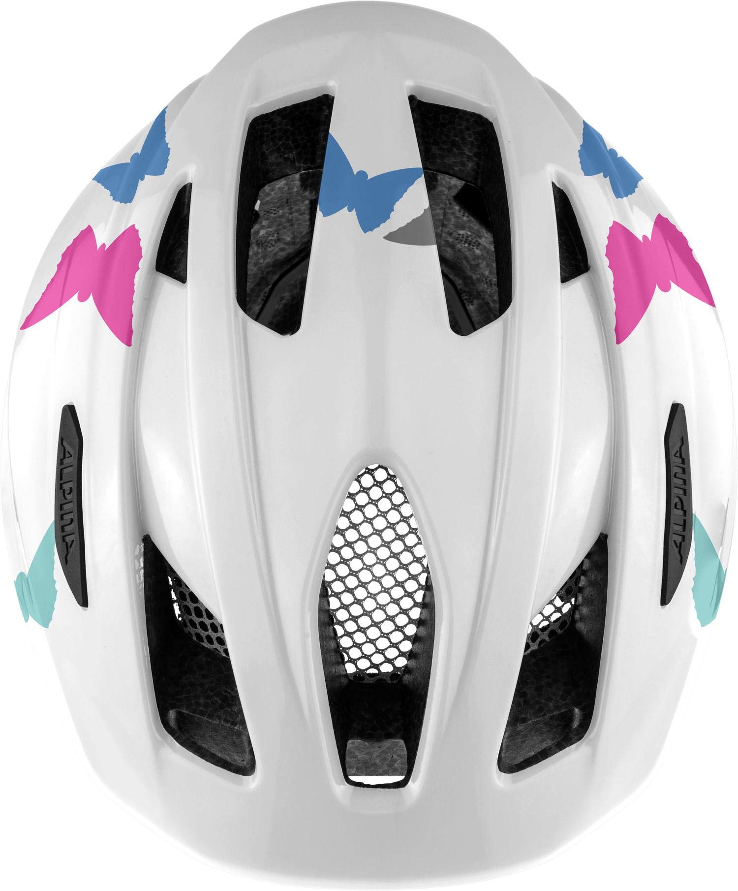 Alpina PICO - Leichter, Optimal Klimatisierter & Bruchfester Fahrradhelm mit Fliegennetz Für Kinder, optional mit Licht