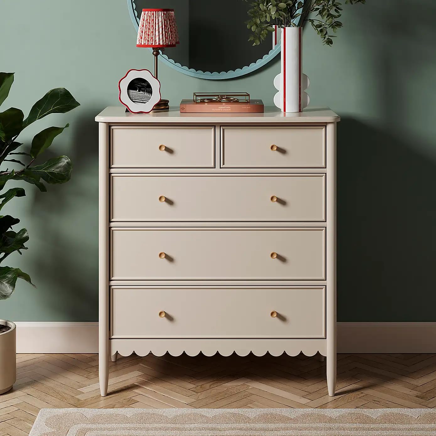 WoodArrow Premium Handcrafted Artisanal Wooden Chest Collection: Timeless Elegance for Your Home - Handcrafted with Care (Cream)-image-49