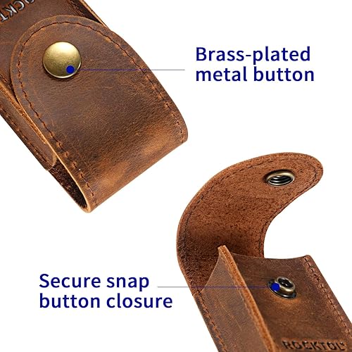 Miniatura 3 de ROCKTOL Funda multiherramienta, funda de cuero de alta calidad para cinturón, funda multiherramienta para cuchillos, funda para funda de 4.2