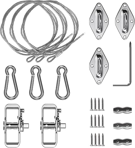 Vista 23 de Windscreen4less. Kit de instalación para persianas, Plateado