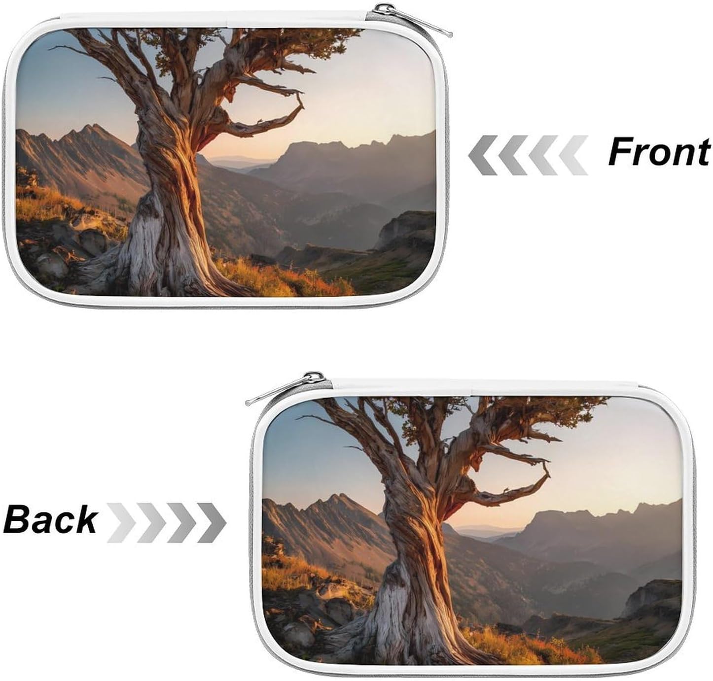 Ancient Tree Cosmetic Bag Makeup Brush Organizer Bags image 3