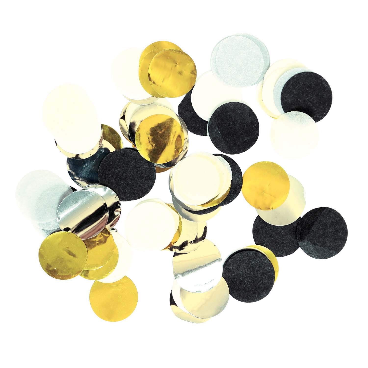 Amscan International 9902284 Paper Wishes Confetti, Gold