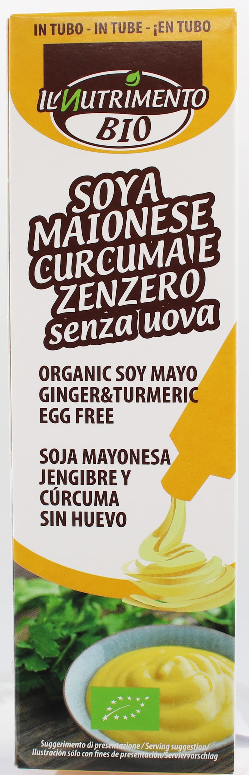 Probios - Il Nutrimento Soia Maionese Curcuma e Zenzero - Pacco da 8 x 150 g