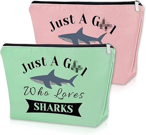 Regalos de tiburones para los amantes de los tiburones bolsa, Verde & Rosa disponible en Yaxa Peru