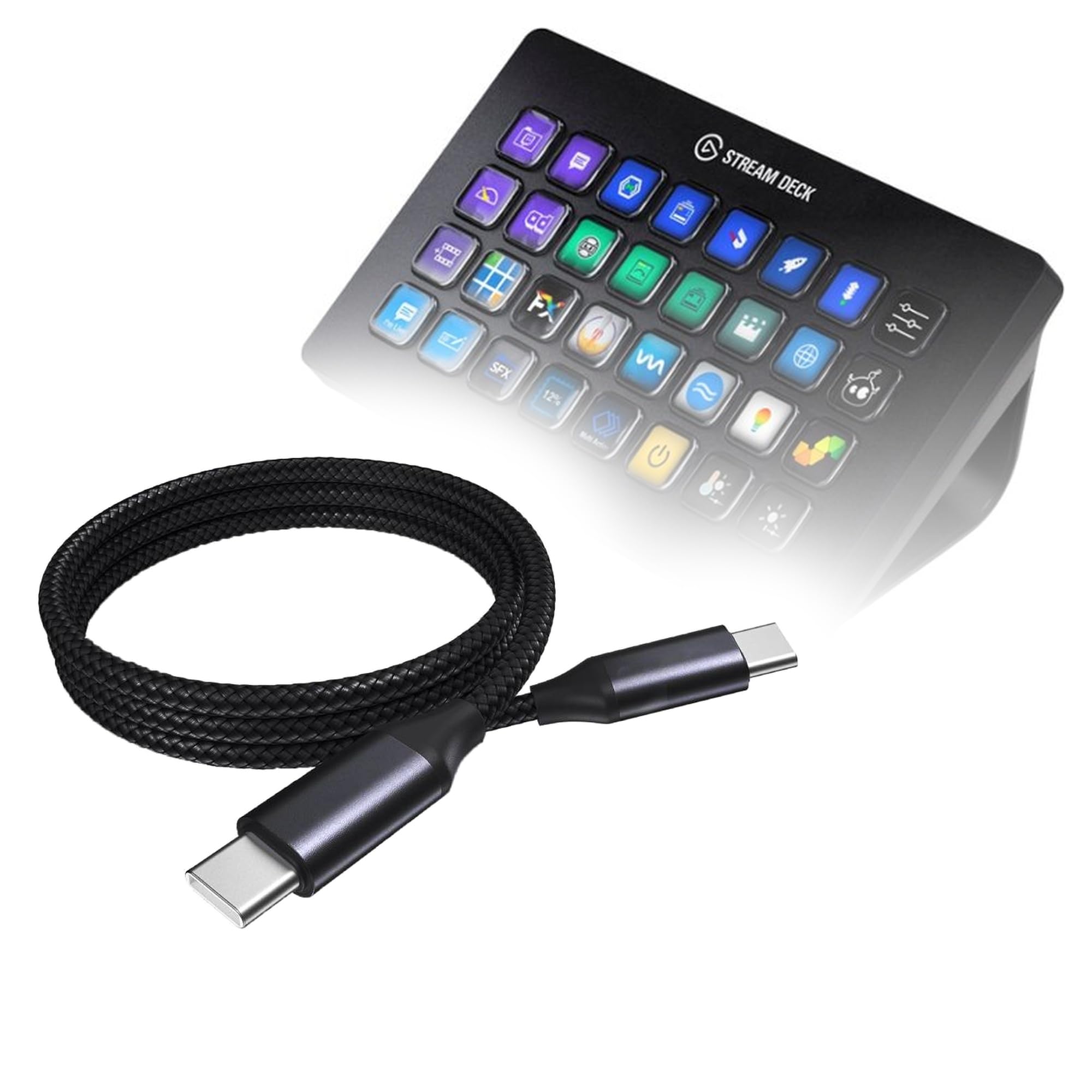 Amazon.com : BoxWave Cable Compatible with Elgato Stream Deck XL