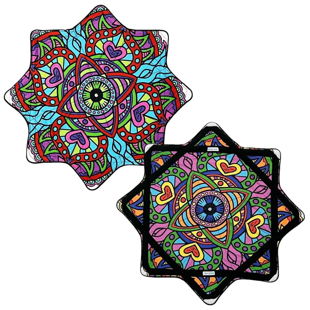 Mougee - Air Flow Star Artist Series - A Lighter Version of The Classic - Fun & Challenging Flow Toy (Forgiveness - Two Sided - Chris Dyer Collection) — image 1