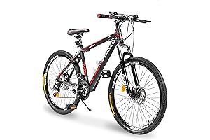 Bicicleta de montaña Hardtail con transmisión de 21 velocidades Bicicletas de montaña...