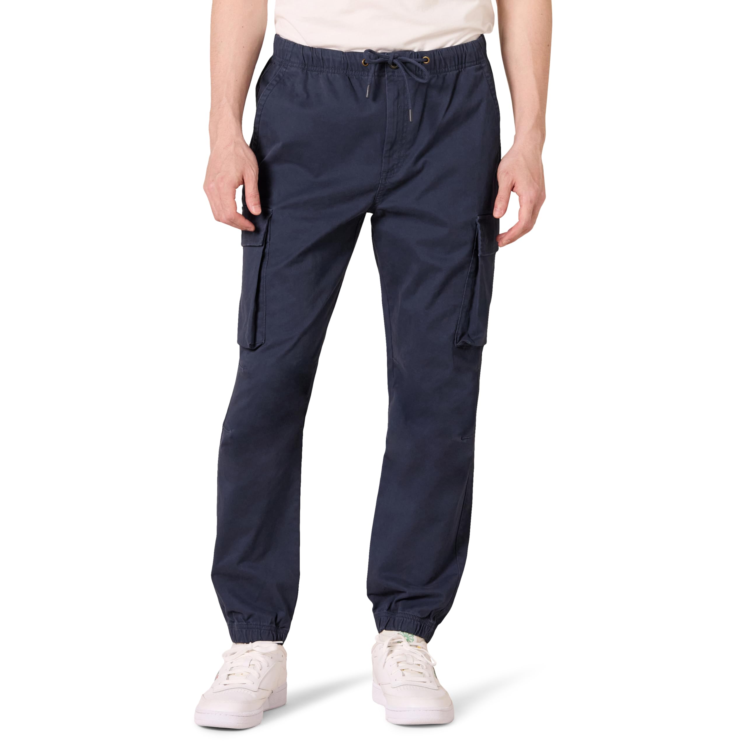 Amazon Essentials Herren Cargo-Jogginghose Mit Normaler Passform Und Kordelzug An Der Taille