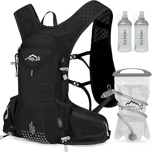 IX INOXTO Hydration Pack Backpack, Lightweight Water Backpack with 2L