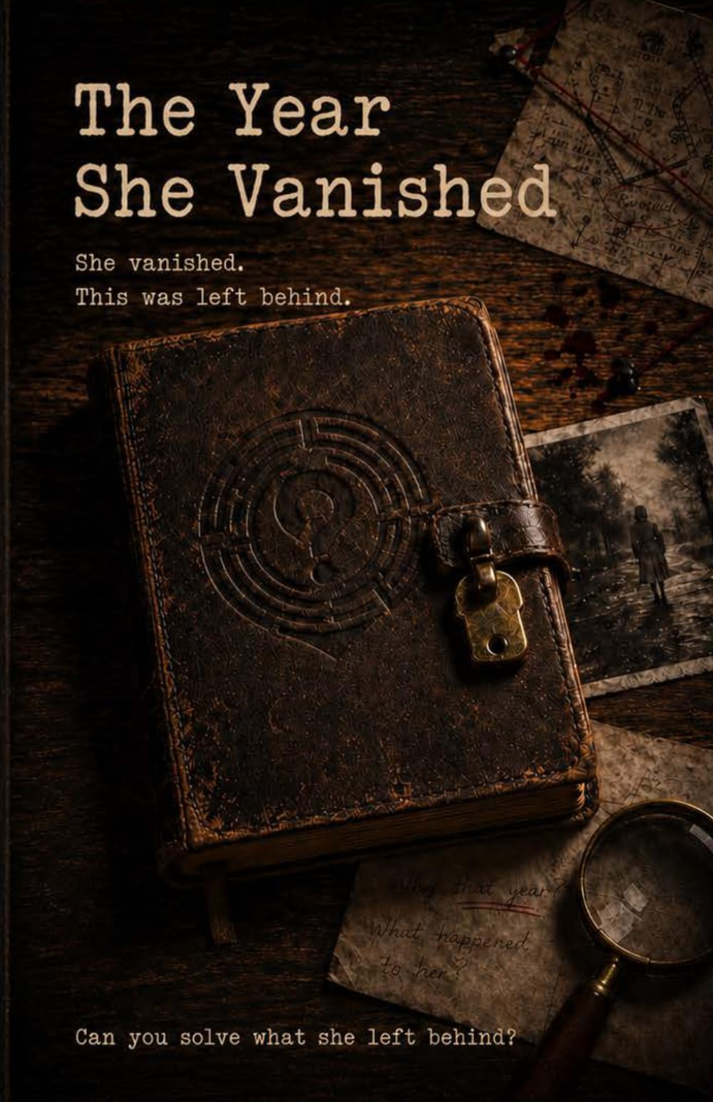 The Year She Vanished: An Interactive Mystery Puzzle Book
