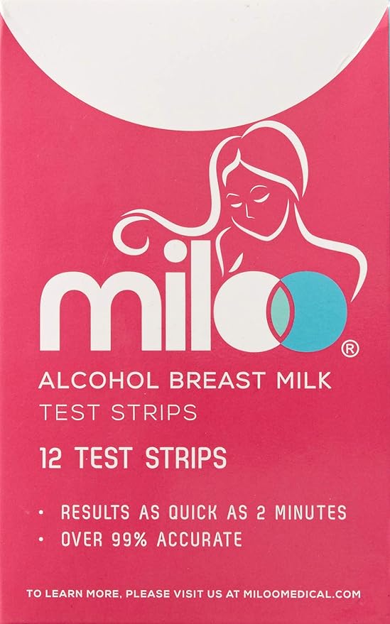 Breastmilk Alcohol Test Strips for Breastfeeding Moms 12