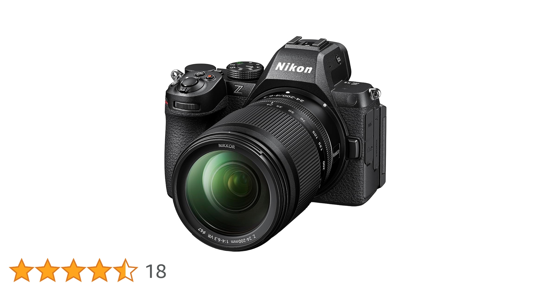 Nikon - 【未使用】Nikon（ニコン） Z5 NIKKOR Z 24-200 kit Amazon | Nikon ミラーレス一眼 Z5II 24-200 レンズキット Z