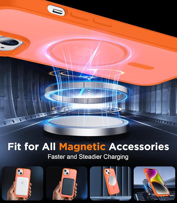 SPIDERCASE Magnetic for iPhone 14 Plus Case,Orange by SPIDERCASE - Used condition - Image 5