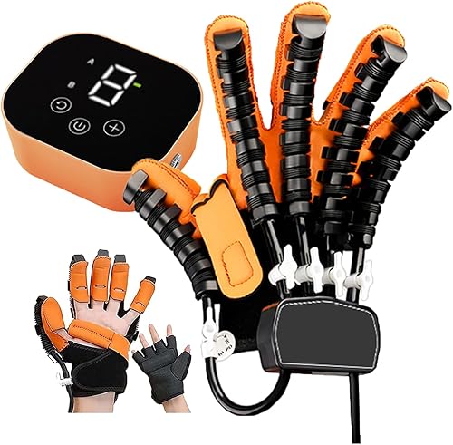 Miniatura 7 de Guantes de robot de rehabilitación, equipo para recuperación de accidentes cerebrovasculares, entrenamiento adaptativo hemipléjico, guante robot de
