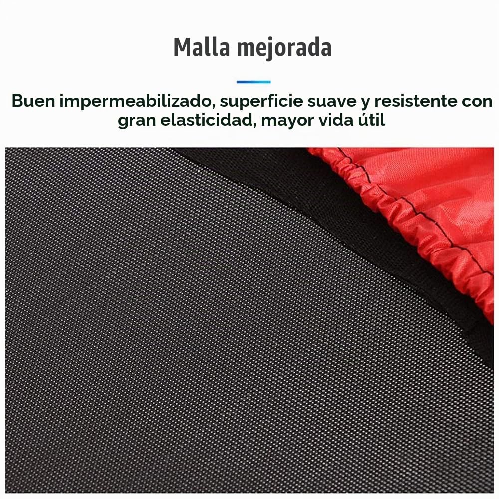 Cama Elástica Infantil, 140 cm, Capacidad 50 kg, Marco de Acero, Red de Seguridad, Multicolor