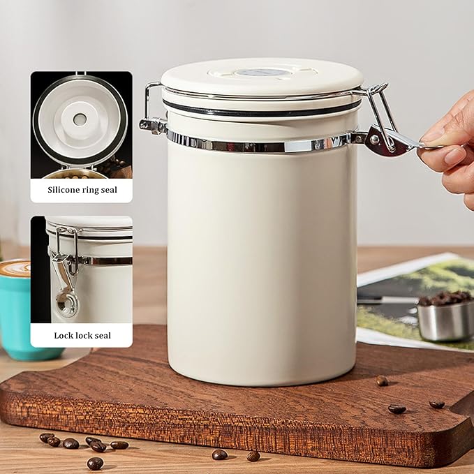 Contenedor de Café Hermético de Acero Inoxidable 50oz miniatura 8