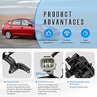 Vista 4 de Válvula de Control de Flujo de Refrigerante para Toyota Prius 2004 2005 2006 2007 2008 2009 2004-2009 4 Cil 1.5L 16670-21010 1667021010 601-021