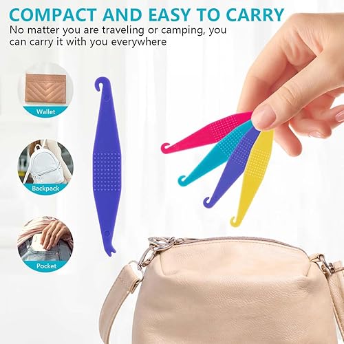 Miniatura 6 de SenseYo Herramienta de banda de goma dental, 50 piezas de llaves elásticas dentales coloridas para ortodoncia