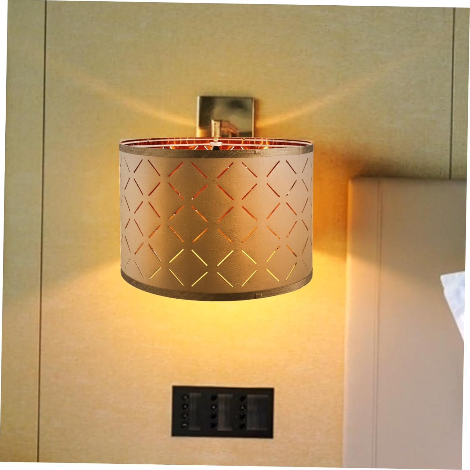 Fabric Lamp Cover Replacement Lampshade for Floor Light Floor Lamp Cover Home Lampshade