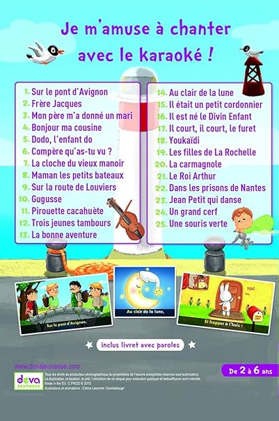 Dvd Comptines Animation Video Amazon Fr Deva Jeunesse Dvd Et Blu Ray
