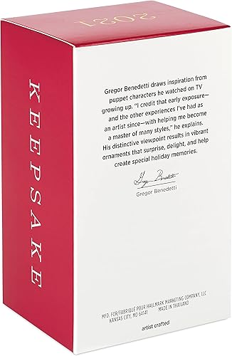 Miniatura 4 de Hallmark Keepsake Adorno de Navidad 2021, Just Believe Santa con unicornio