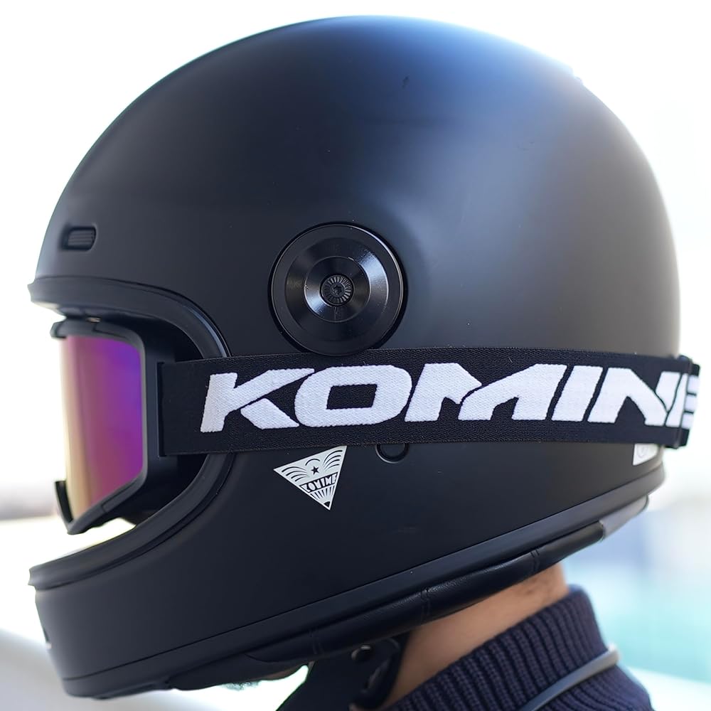 Amazon | コミネ(KOMINE) バイク用ゴーグル メガネ対応 紫外線99