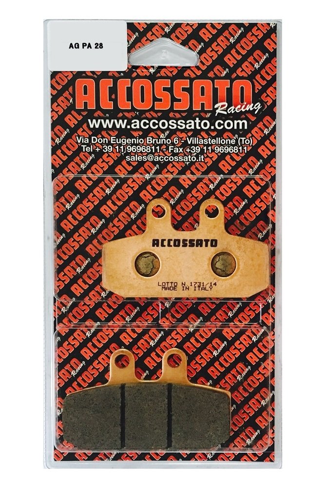 Accossato Pastiglia freno AGPA28ST, CAGIVA > BLUES 125, 125