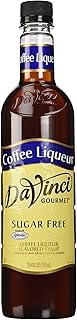 DaVinci SUGAR FREE Coffee Liqueur Syrup 750ml
