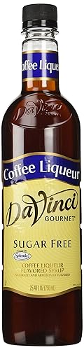 Jarabe de licor de café DaVinci SIN AZÚCAR 25.4 fl oz