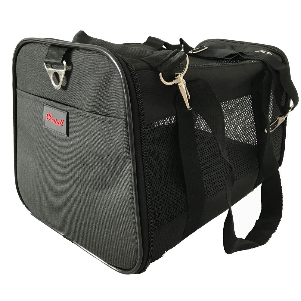 Pet Carrier, 17.5 x 11 x 10.5 Inches Large Soft-Sided-Pet-Carrier for Small Dogs Medium Cats for 13 pounds