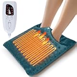 Qoosea Double Layer Electric Heated Foot Warmers for Men and Women 16