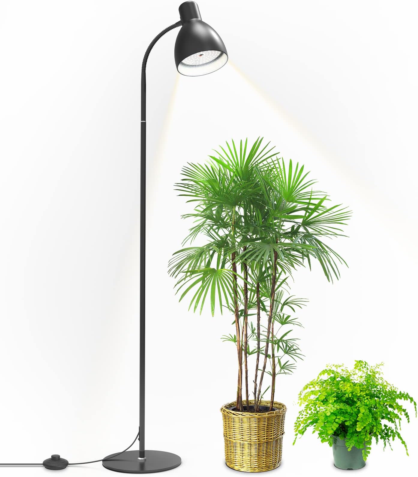 Bstrip Grow Light with Stand, 5000K Full Spectrum Plant Light for