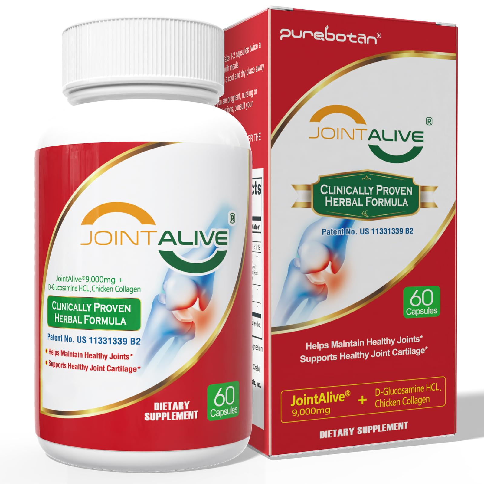 Joint Support, Glucosamine, Chondroitin & Collagen, 60 Capsules