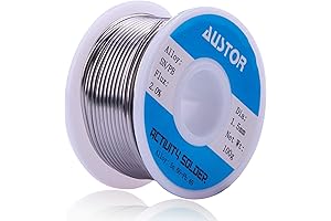 AUSTOR 60-40 Tin Lead Rosin Core Solder Wire: Precision Soldering Made Easy