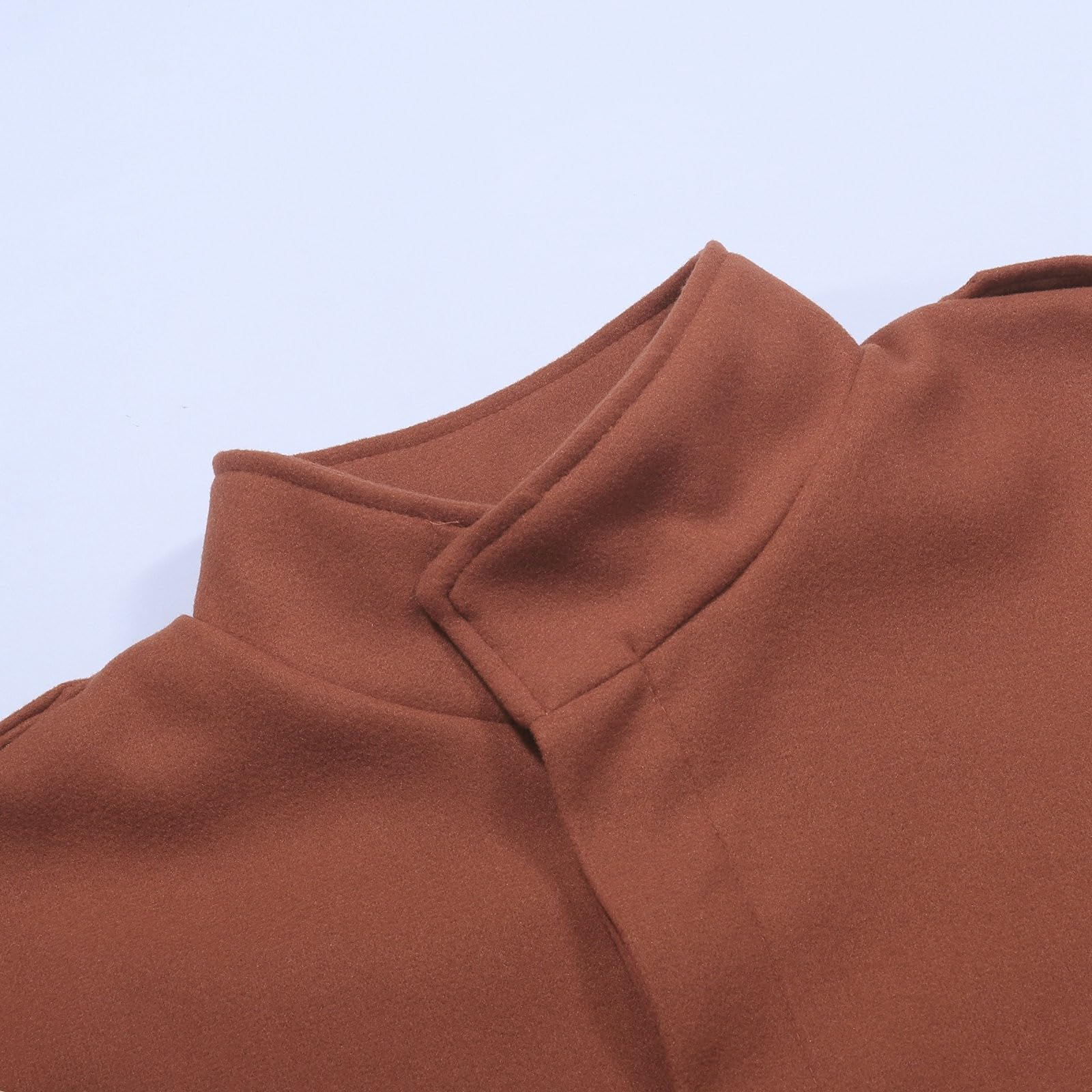 Generico Tranch Uomo Cappotto da uomo in lana per casual elegante di media lunghezza con finiture pregiate e design moderno per un comfort superiore in ogni stagione 7