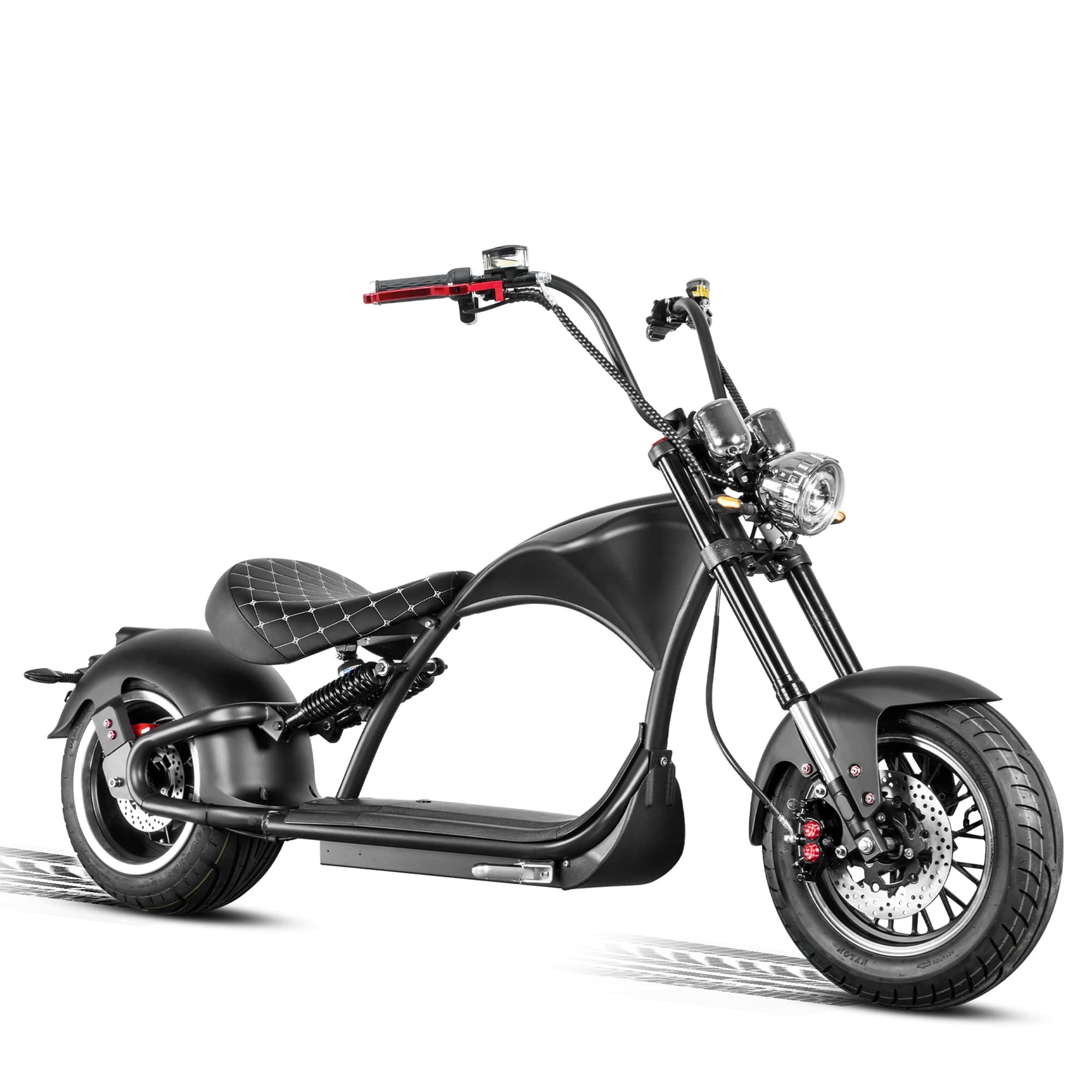 Eahora M1P 37Mph 2000W Electric Motorcycle for Adults, 60V 30ah Lithium Battery Rear Motor 12IN