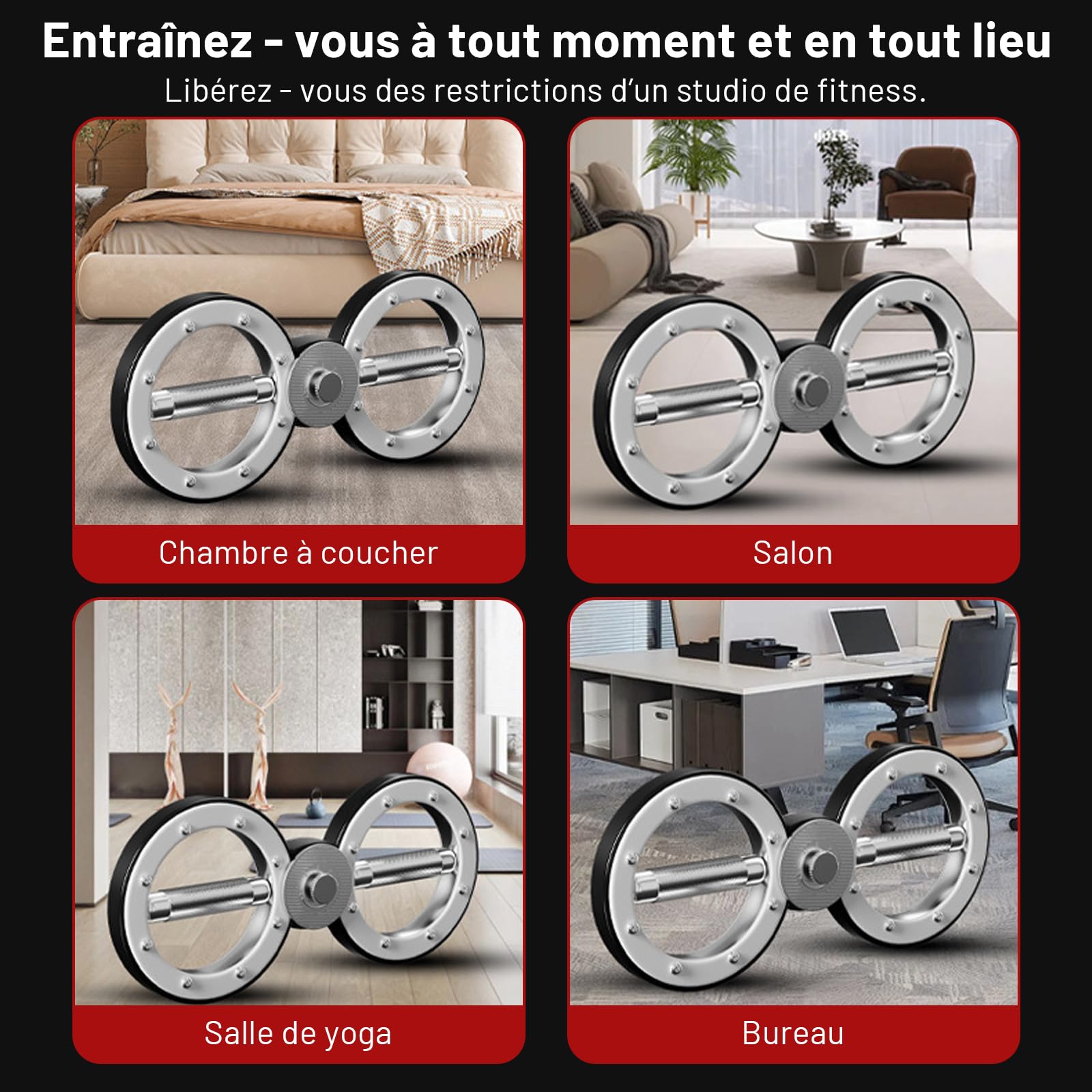 Roue d'entraînement des bras | Appareil d'entraînement des mains et des avant-bras | Entraîneur de bras réglable pour poignet, épaules et poitrine | Punch Speed Trainer et appareil de